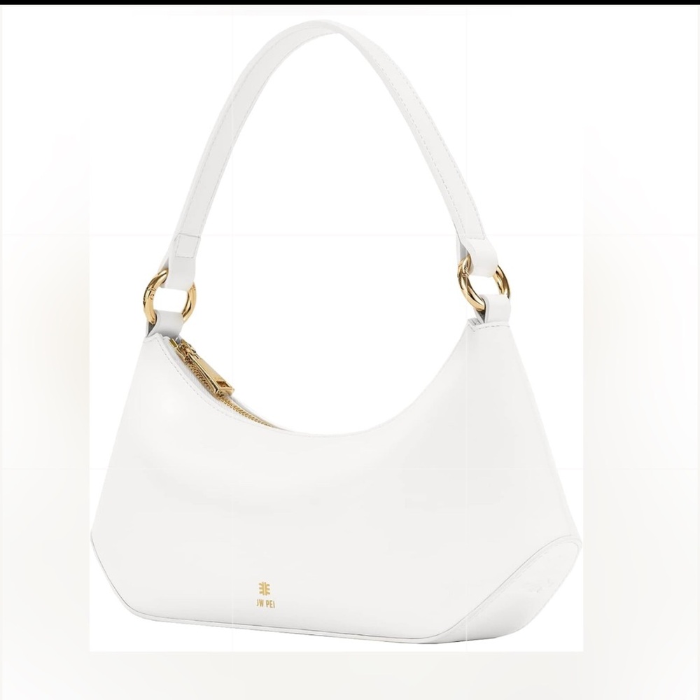 JW PEI Women's White Lily Shoulder Bag